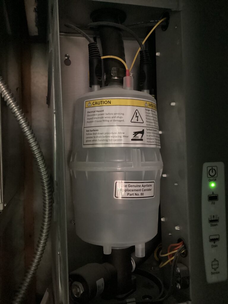 Here's a humidifier part that may need replacement.