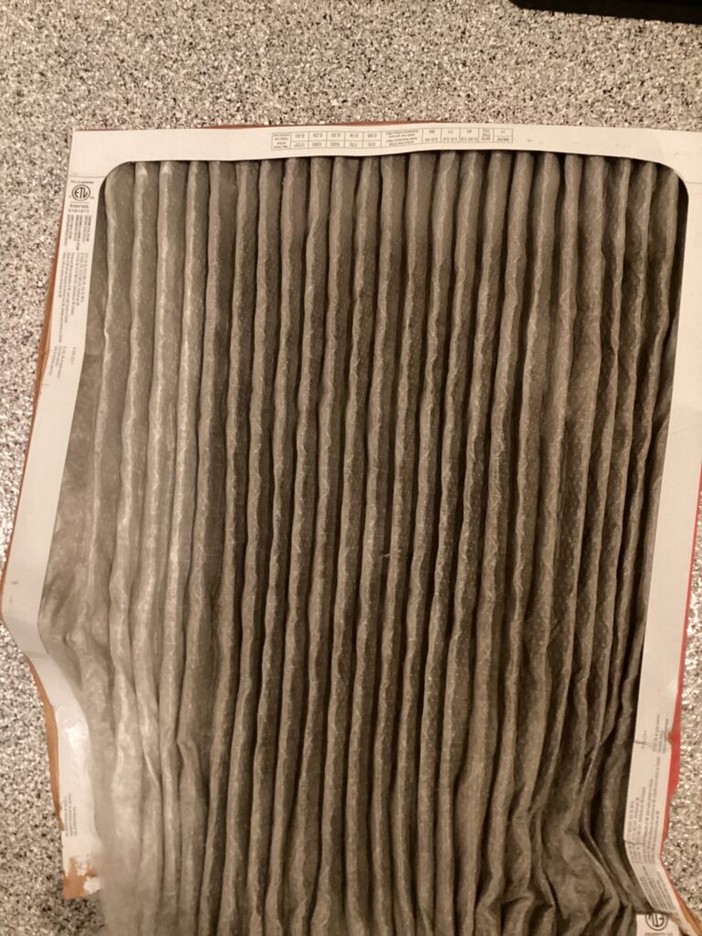 dirty air filter